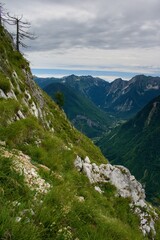 Fototapeta na wymiar Svinjak - Triglav National Park - Julian Alps - Slovenia