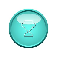 cup champion icon graphic vector design