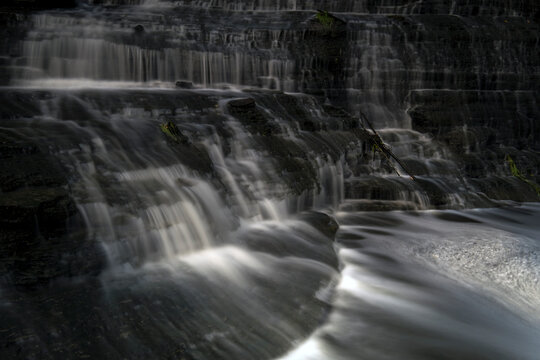 Majestic and beautiful waterfalls of the Niagara region in Ontario Canada. Featuring scenic landscapes of Decew Falls, Beamer Falls, Rockway Falls, and Balls Falls. © Jason