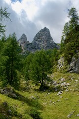 Fototapeta na wymiar Triglav - Triglav Nationa Park - Julian Alps - Slovenia