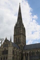 Fototapeta na wymiar Salisbury Cathedral