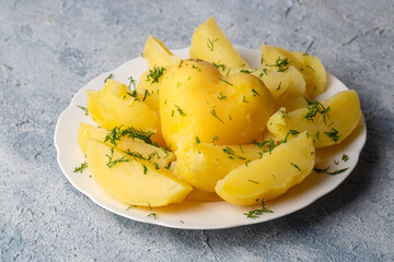 Boiled Potatoes, Heart Shaped Potatoes