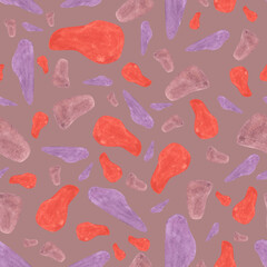 Abstract ornament with geometric shapes.