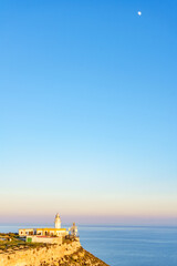 Obraz premium Mesa Roldan lighthouse, Cabo de Gata, Spain