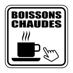 Logo boissons chaudes.