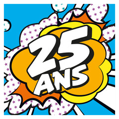 Carte 25 ans NEW