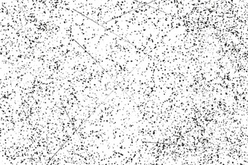 Grunge Black And White Urban. Dark Messy Dust Overlay Distress Background. Easy To Create Abstract Dotted, Scratched, Vintage Effect With Noise And Grain

