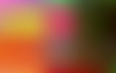 Light orange vector abstract blur drawing.