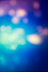 Blurred bubbles on black background