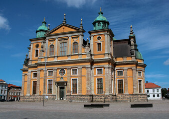 Fototapeta na wymiar Old church in Kalmar Sweden