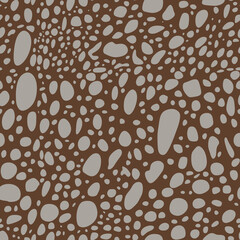 Seamless pattern of the tree climber's skin. Vector illustration. The pattern.