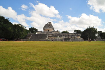 Observatory at the Chichen Itza archaeological site, Mexico