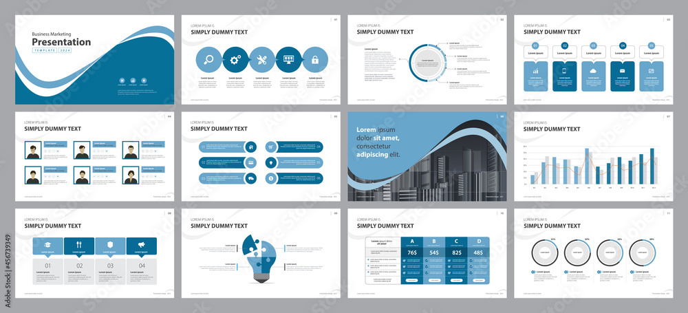 Poster creative business presentation template design backgrounds and page layout design for brochure, book