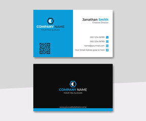 Professional Business card design template