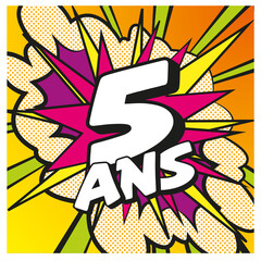 Carte 5 ans 4