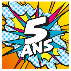 Carte 5 ans 1