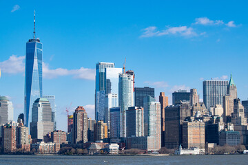 Obraz premium city skyline