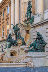 Fountain of King Matthias, Budapest, Hungary, Europe