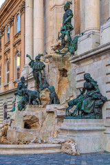 Obraz premium Fountain of King Matthias, Budapest, Hungary, Europe