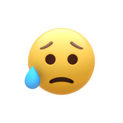 Disappointed but Relieved Smiley Face