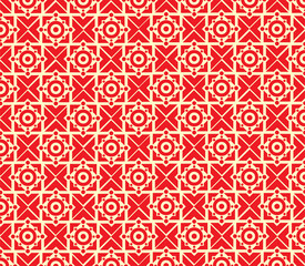 Fototapeta premium abstract artistic creative red seamless pattern