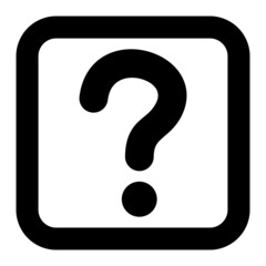 Vector Help Glyph Icon Design