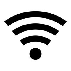 Vector Wifi Glyph Icon Design