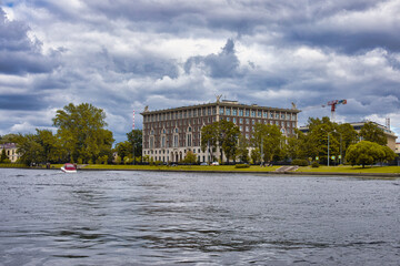 Naklejka premium the palace in town