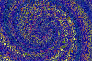 abstract colorful spiraling . good as background
