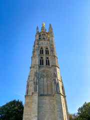 Fototapeta premium Tour Pey-Berland à Bordeaux, Gironde