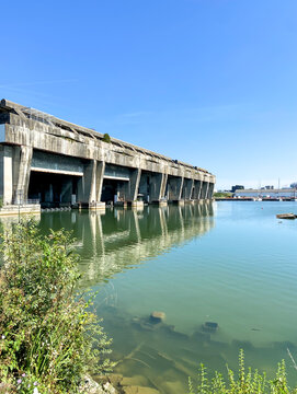 Base sous-marine du bassin &agrave; flot &agrave; Bordeaux, Gironde