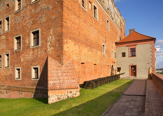 Fototapeta na wymiar Golub castle (Zamek w Golubiu) in Golub-Dobrzyn. Poland