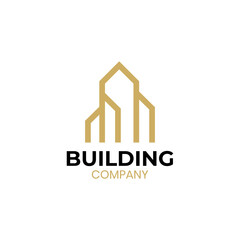 Real Estate Logo. Construction Architecture Building Logo Design Template