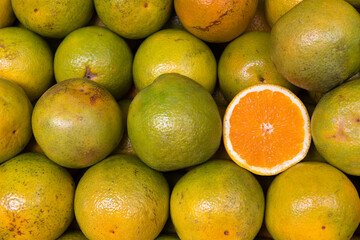 Fresh sweet oranges