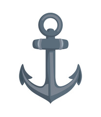 antique silver anchor