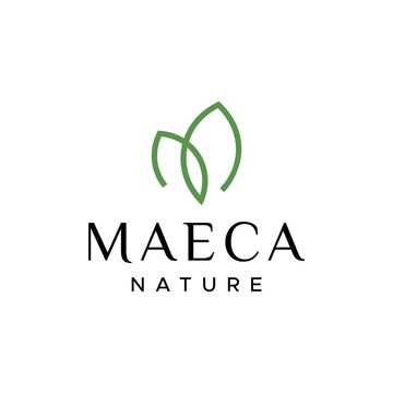 Feminine and luxurious logo about the letter M and nature.
EPS 10, Vector.