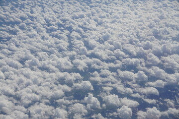clouds over the sky