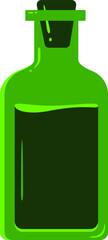potion in a flask Halloween. vector illustration. Happy Halloween