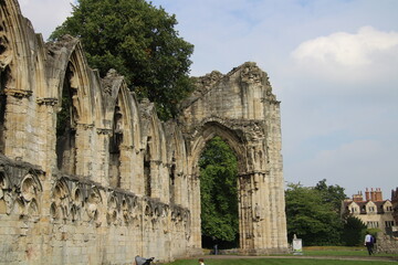 York England September 9th 2021. buildings around the city of York