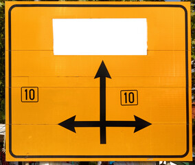 Traffic sign board