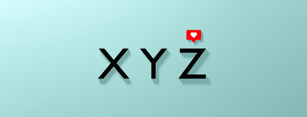 Generations XYZ Banner Large (Hellblau)