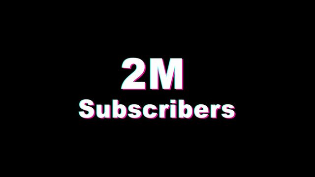 1m followers, Thank You, social sites post. Thank you followers congratulation card. Motion graphics.1m, 2m, 3m, 4m, 5m subscribers.