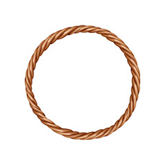 Beautiful wicker wreath of vines, isolated on white background. Illustration for cards and invitations. Happy Thanksgiving. Merry Cristmas. High quality photo