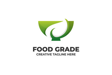 Food Grade Guarantee Gradient Logo