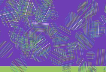 Light Multicolor vector texture with disks.