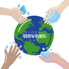 global handwashing day template