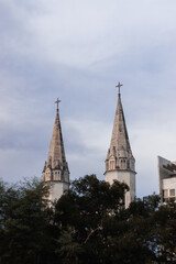 cathedral towers