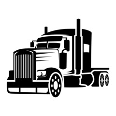 Truck icon vector logo company design template illustration.