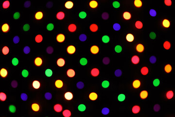 Festive colorful soft focus background