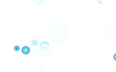 Light BLUE vector backdrop with dots.